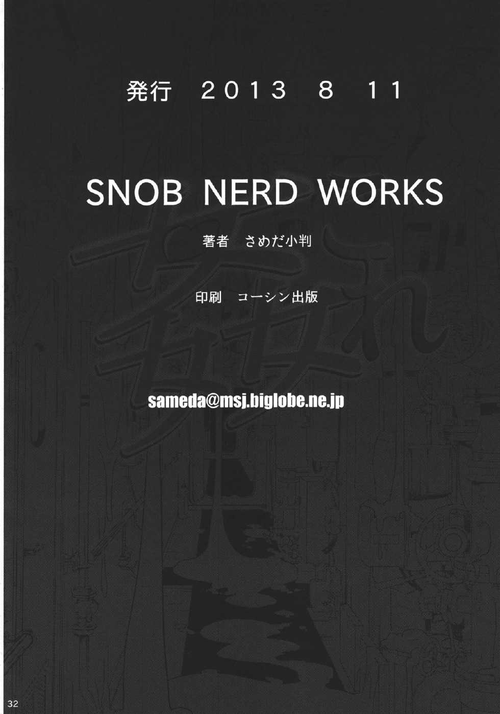 (C84) [SNOB NERD WORKS (Sameda Koban)] KanColle ~Yoru no Kankanshiki~ | 간코레 밤의간함식 (Kantai Collection -KanColle-) [Korean] [가드불가] - Page 34