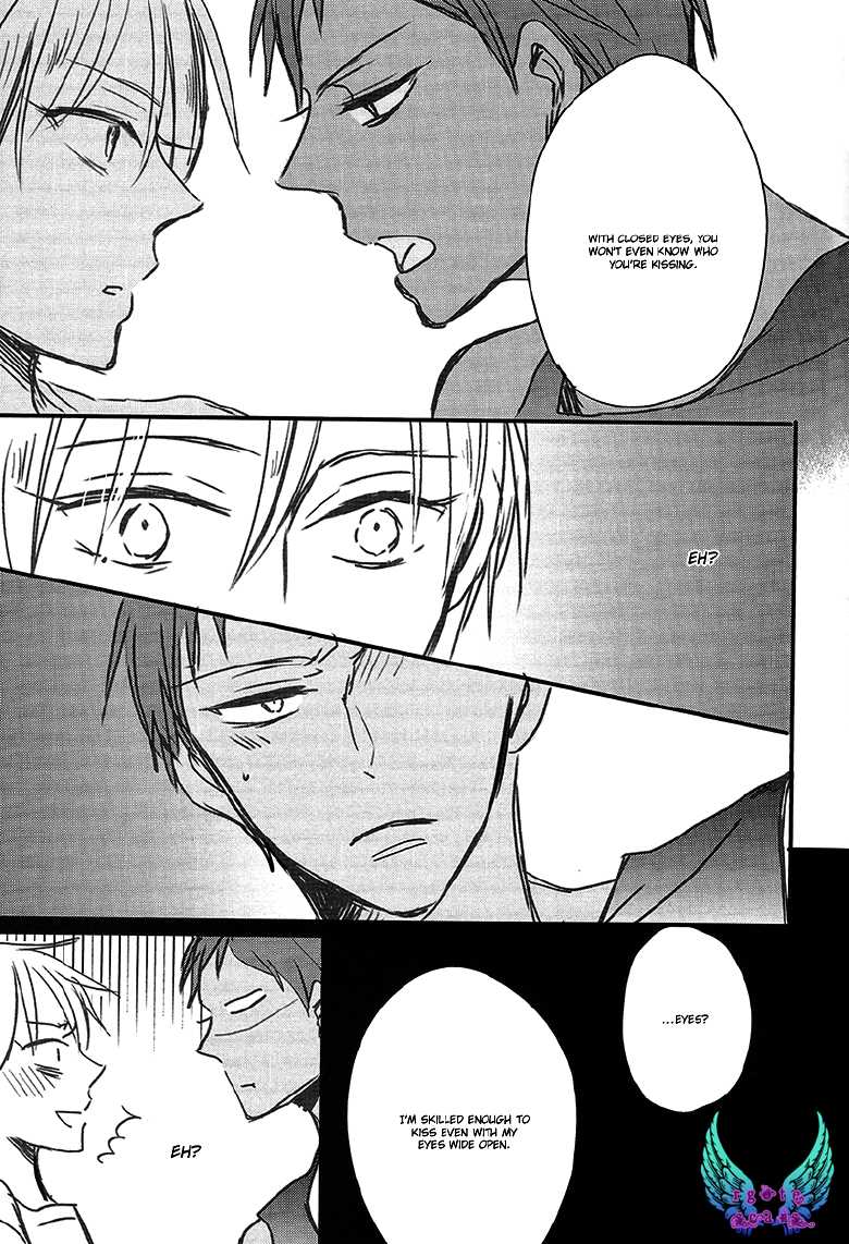 (C84) [LOVEPOTIONNO.9 (Ichinomiya Shihan)] Catcher on the blue (Kuroko no Basuke) [English] [RGOTE Scans] - Page 33