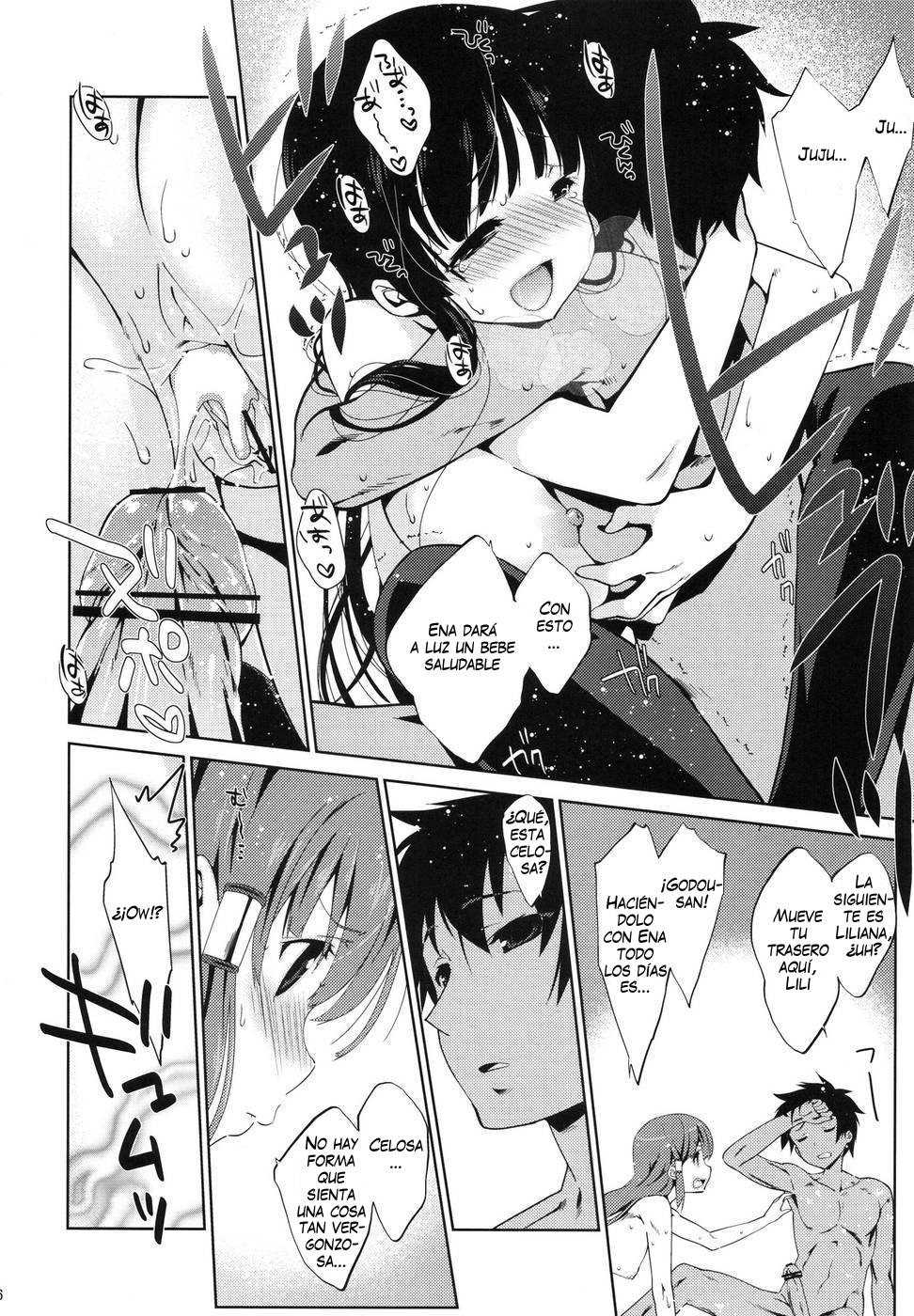(SC57) [Nama Cream Biyori (Nanase Meruchi)] 5P Shiyoone! | Let’s do 5P ! (Campione!) [Spanish] [ThanatoS184] - Page 15