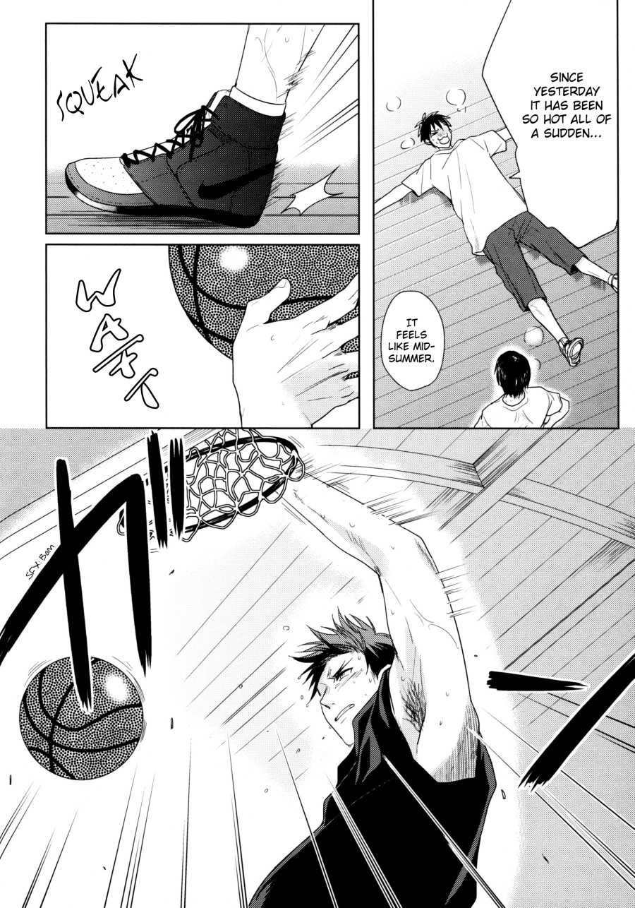 [YS (satou)] Zenbu Natsu no Sei ni Shite | Because it's summer (Kuroko no Basuke) [English] [Baka Dumb Aho Scans] - Page 5