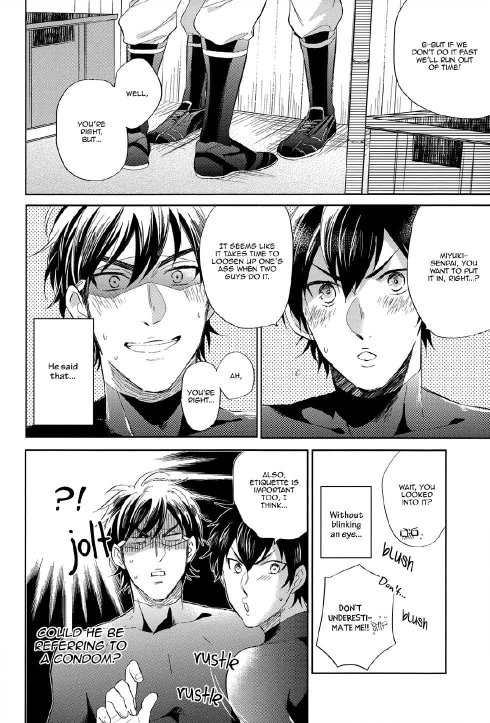 (C87) [JULIA (Matsuyoshi Ako)] Ii Kara (Daiya no Ace) [English] [Fujoshi Bitches & Bunny Scanlations] - Page 11