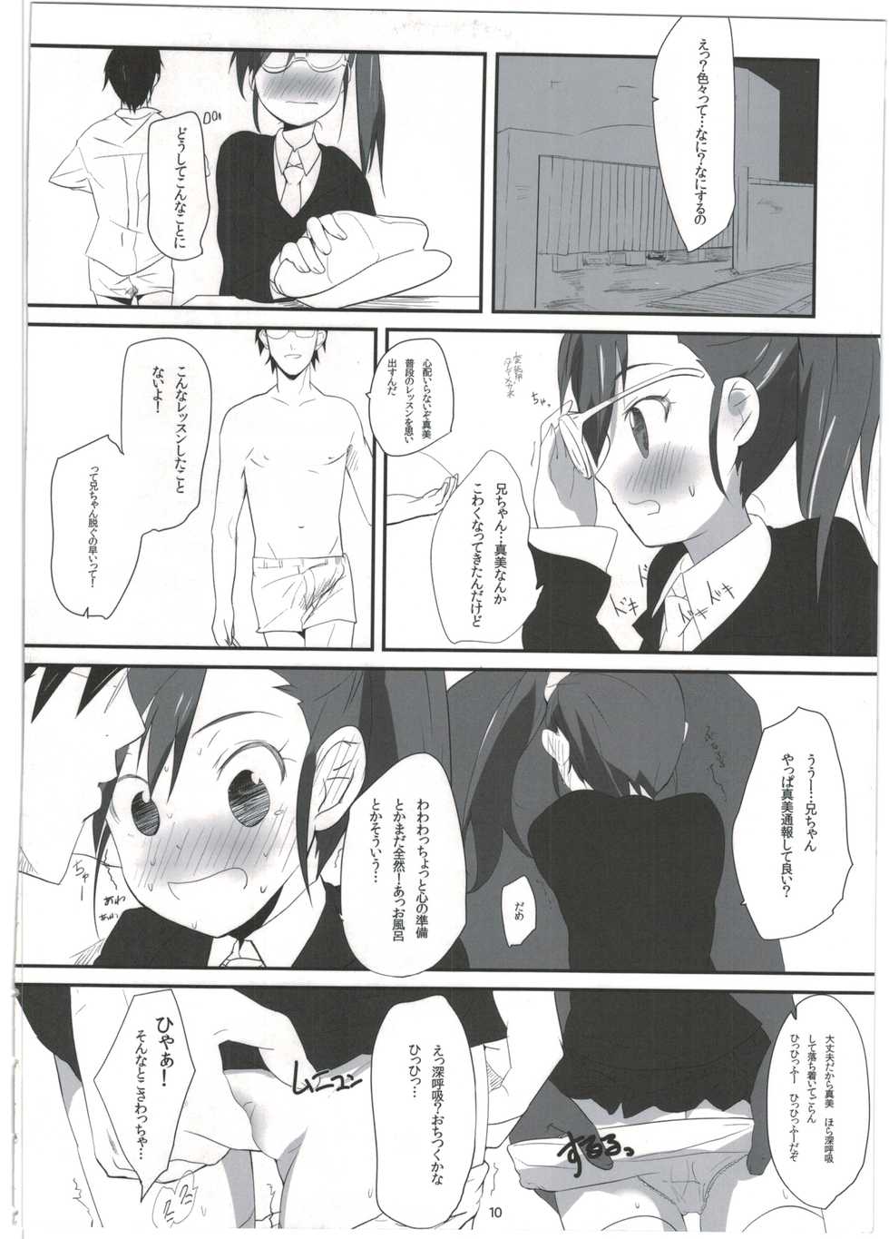 (C81) [Bizensiki Roroppu (Bizen)] Mami_Kasumi_Oshiri Ecchi+ (THE iDOLM@STER) - Page 10