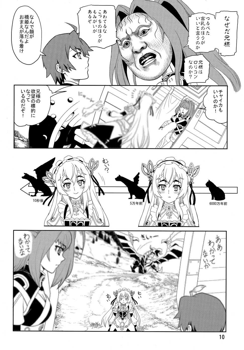 (CSP6) [RPG COMPANY2 (Sakusha Fushou)] ChaikaRose (Hitsugi no Chaika) - Page 10