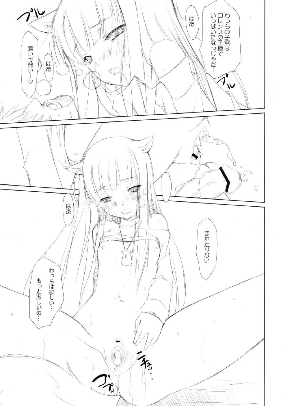 [Fuuma Kekkai, Friendly Sky (CHuN)] Ookami to Gekishinryou (Spice and Wolf) - Page 13