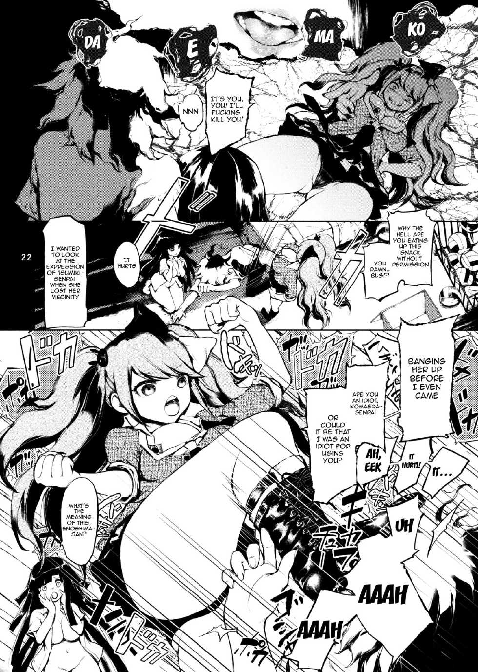 (C85) [RE:LAY (Kuroiwa Madoka)] CLOSED (Super Danganronpa 2) [English] {doujin-moe.us} - Page 21