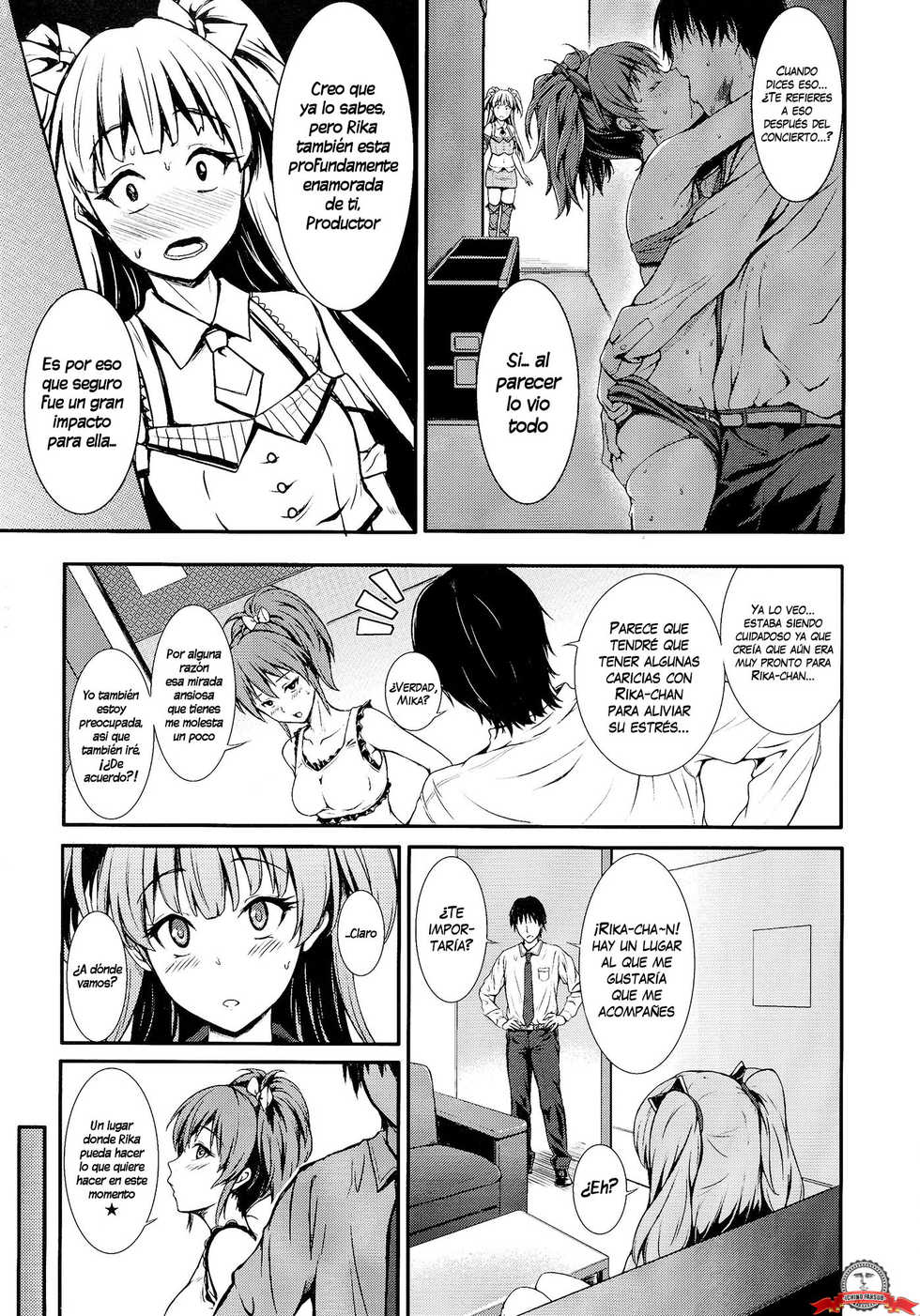 (Utahime Teien 6) [Count2.4 (Nishi)] PASSION two platoon (THE IDOLM@STER CINDERELLA GIRLS) [Spanish] [InF] - Page 3