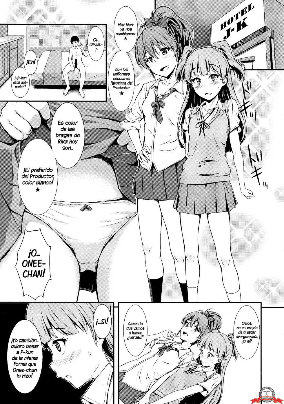 (Utahime Teien 6) [Count2.4 (Nishi)] PASSION two platoon (THE IDOLM@STER CINDERELLA GIRLS) [Spanish] [InF] - Page 4