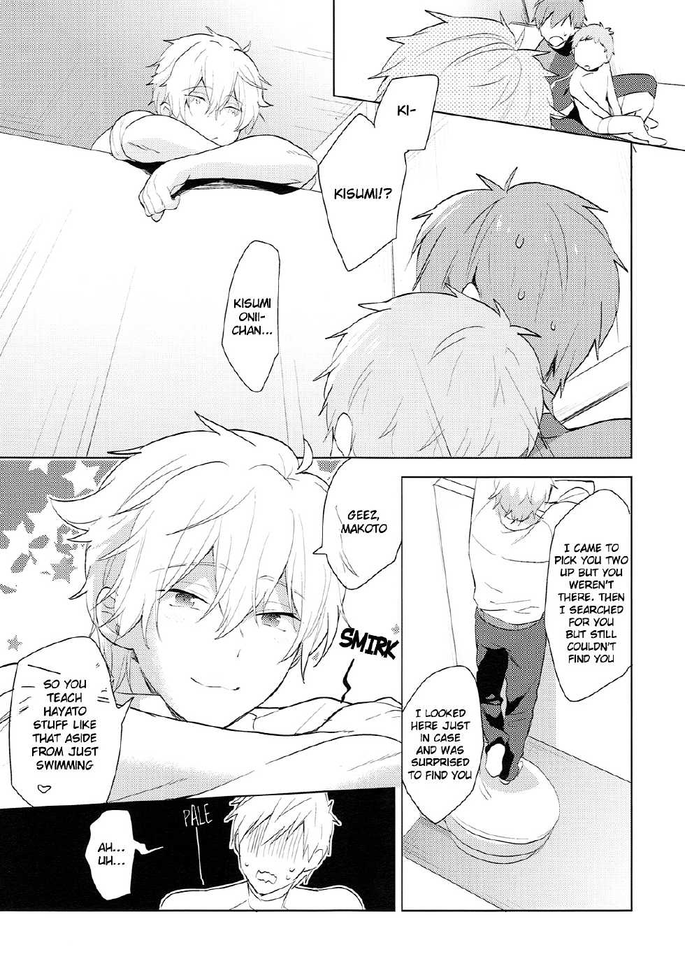 (HaruCC20) [Monukenokara (Mo)] HM + KM (Free!) [English] [Holy Mackerel] - Page 6