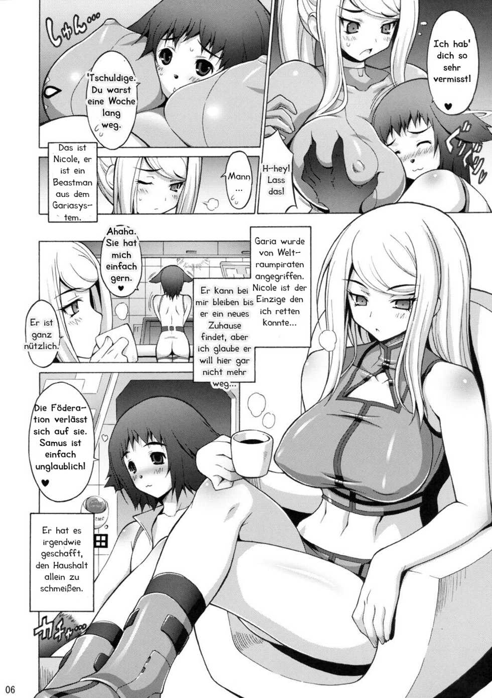 (SC40) [FREAKS (Mike, Onomeshin)] EroSamu X - Erosuit Samus X (Metroid) [German] {schmidtsst} - Page 6