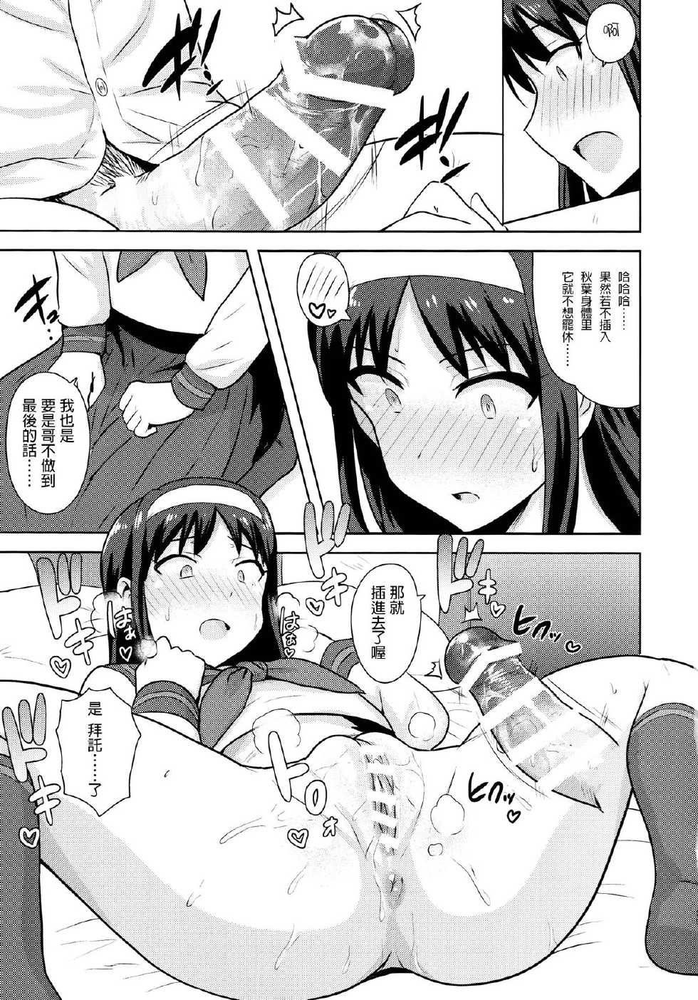 [PLANT (Tsurui)] Aru Hi no Futari Akiha Hen | 某天的彼此 秋葉篇 (Tsukihime) [Chinese] [CE家族社] - Page 29