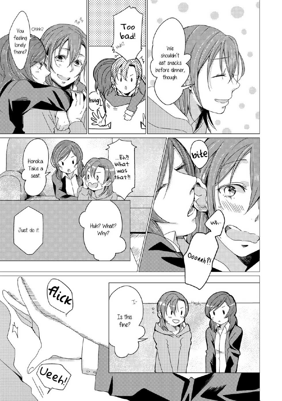 (Bokura no Love Live! 7) [Shobocon (Kitamura Tooru)] Netsu Shisen | Passionate Gaze (Love Live!) [English] [NHFH&GiB] - Page 4