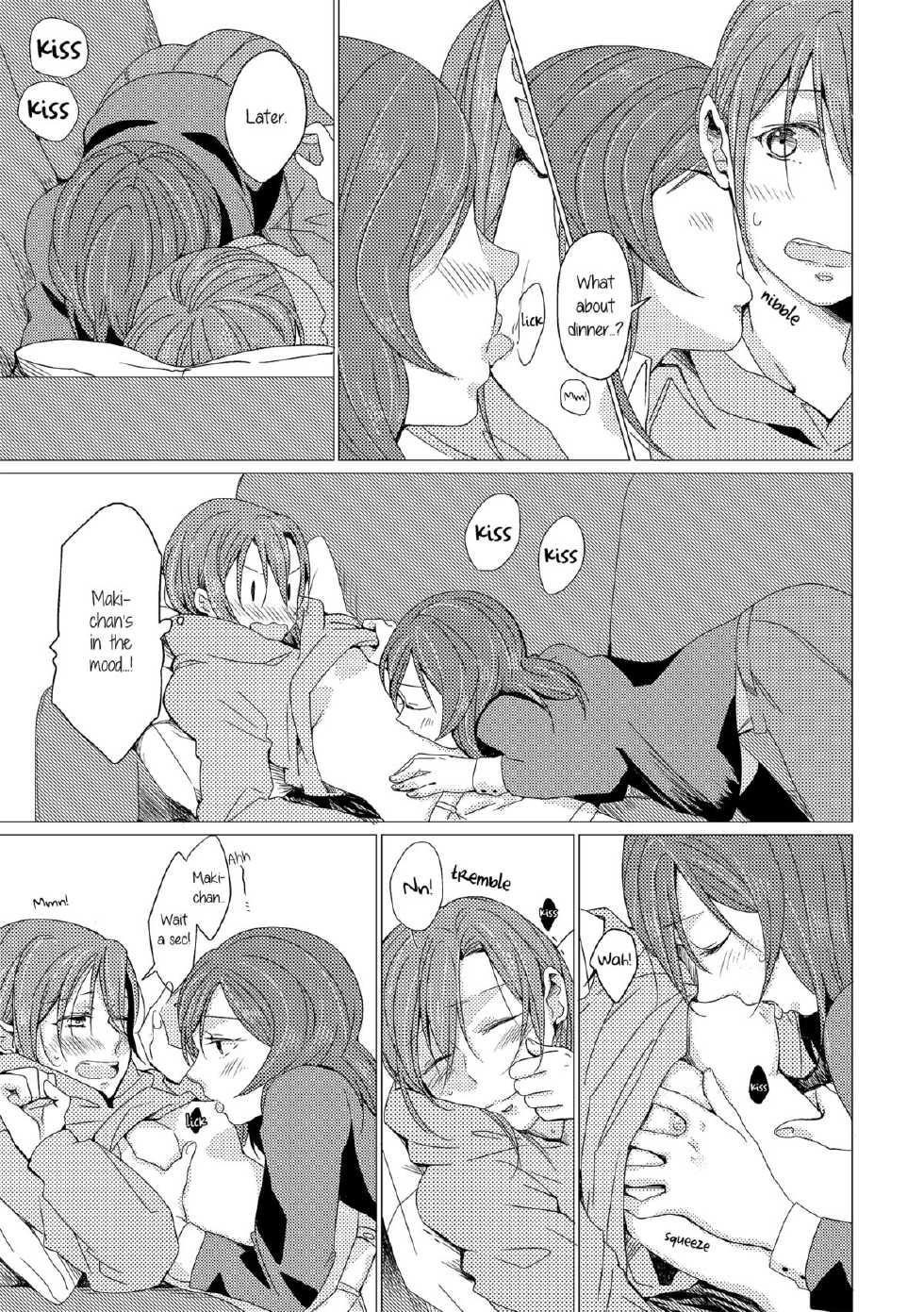 (Bokura no Love Live! 7) [Shobocon (Kitamura Tooru)] Netsu Shisen | Passionate Gaze (Love Live!) [English] [NHFH&GiB] - Page 6