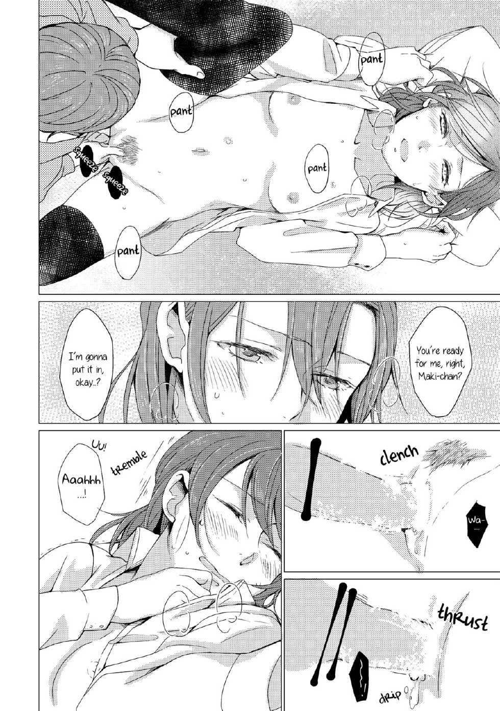 (Bokura no Love Live! 7) [Shobocon (Kitamura Tooru)] Netsu Shisen | Passionate Gaze (Love Live!) [English] [NHFH&GiB] - Page 17