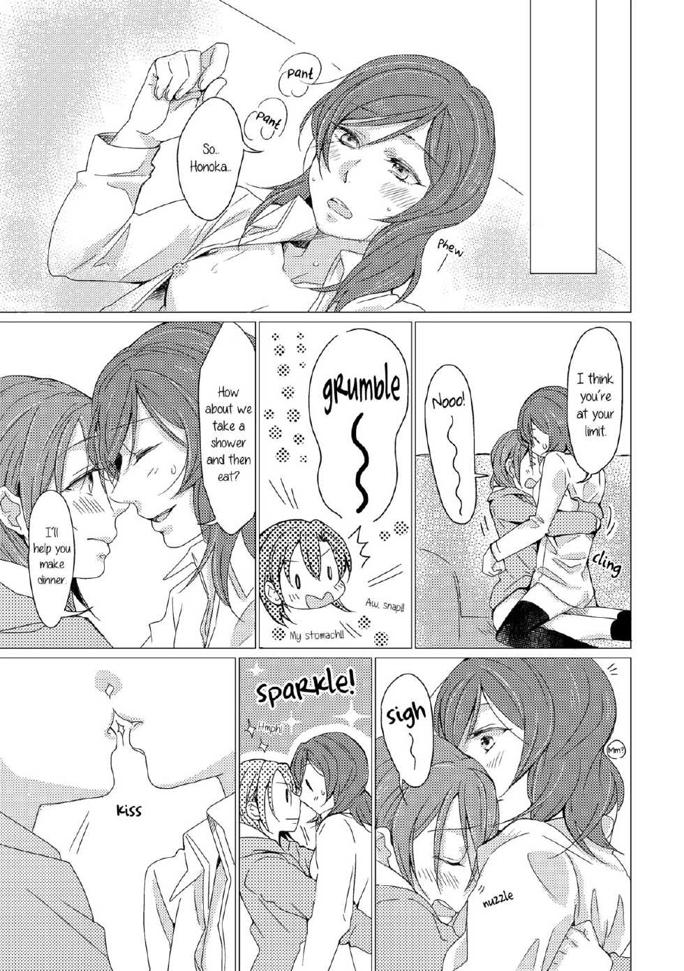 (Bokura no Love Live! 7) [Shobocon (Kitamura Tooru)] Netsu Shisen | Passionate Gaze (Love Live!) [English] [NHFH&GiB] - Page 20
