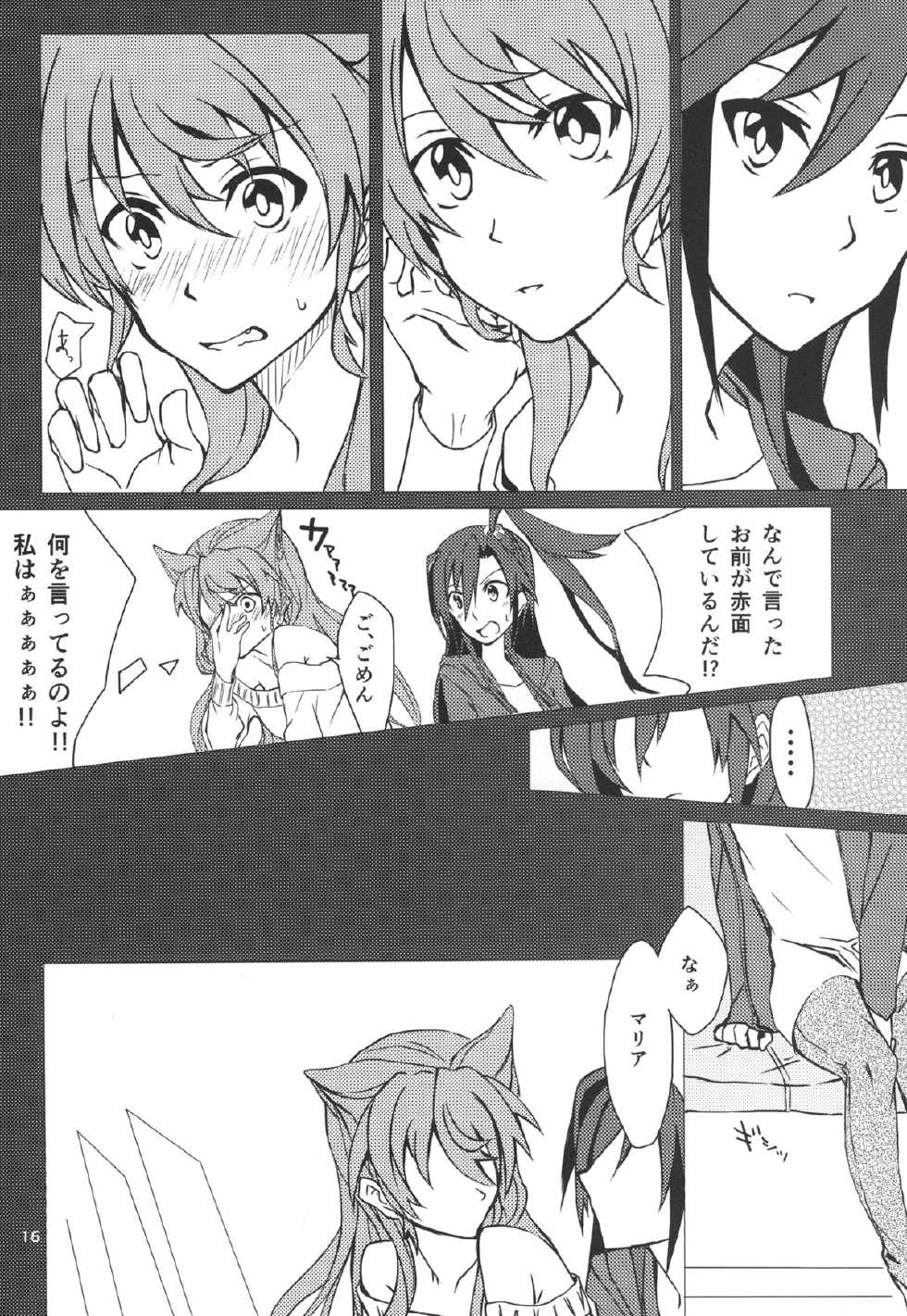 (C85) [HB (Futoo)] Wunsch (Senki Zesshou Symphogear) - Page 16