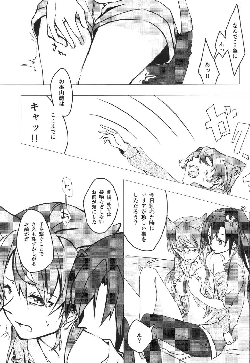 (C85) [HB (Futoo)] Wunsch (Senki Zesshou Symphogear) - Page 29