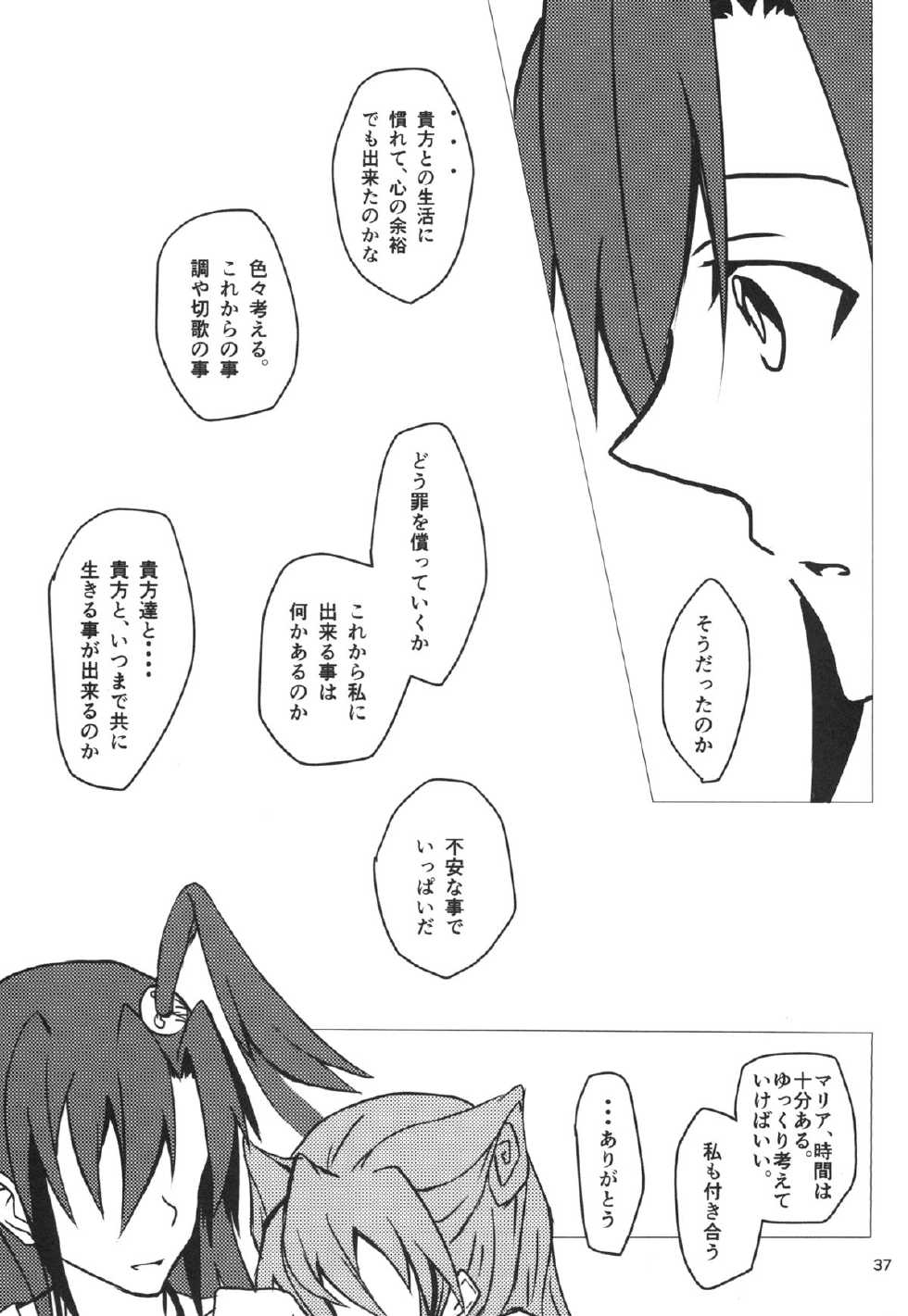 (C85) [HB (Futoo)] Wunsch (Senki Zesshou Symphogear) - Page 37