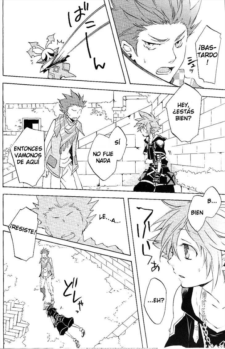 (C78) [Shika Jirushi (Kapihara)] ignite (Kingdom Hearts) [Spanish] {Yuki-chan Kamijou} - Page 14