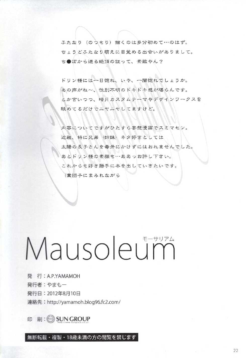 (C82) [A.P.YAMAMOH (Yamamoh)] Mausoleum (Dark Souls) - Page 21