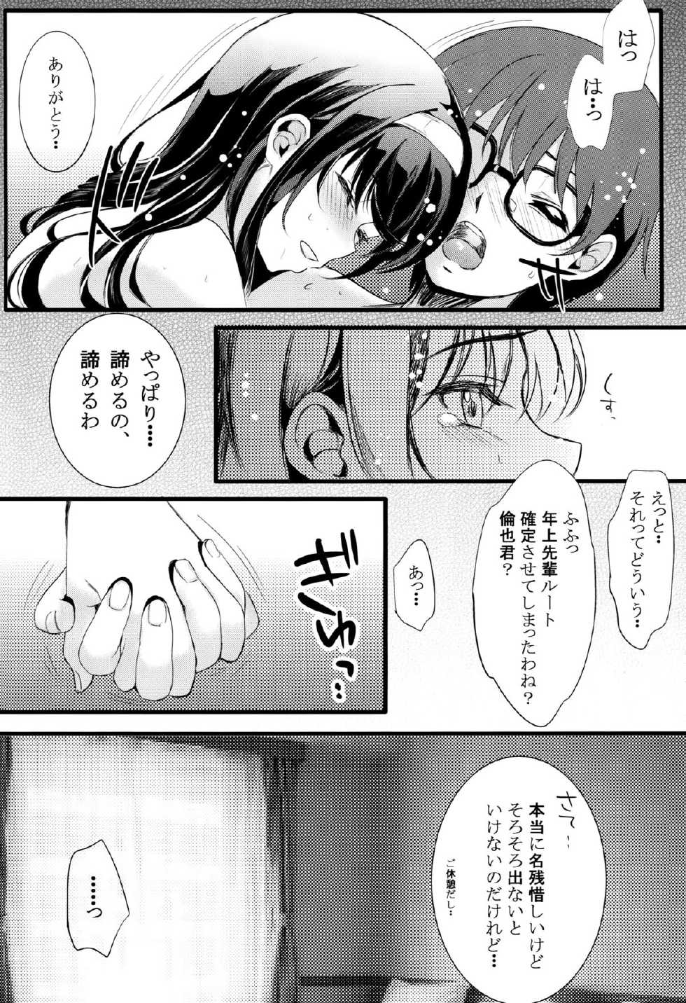 (COMIC1☆9) [Machida Cherry Boys (Kurosawa, Kami)] Saenai Futari no Itashikata (Saenai Heroine no Sodatekata) - Page 33