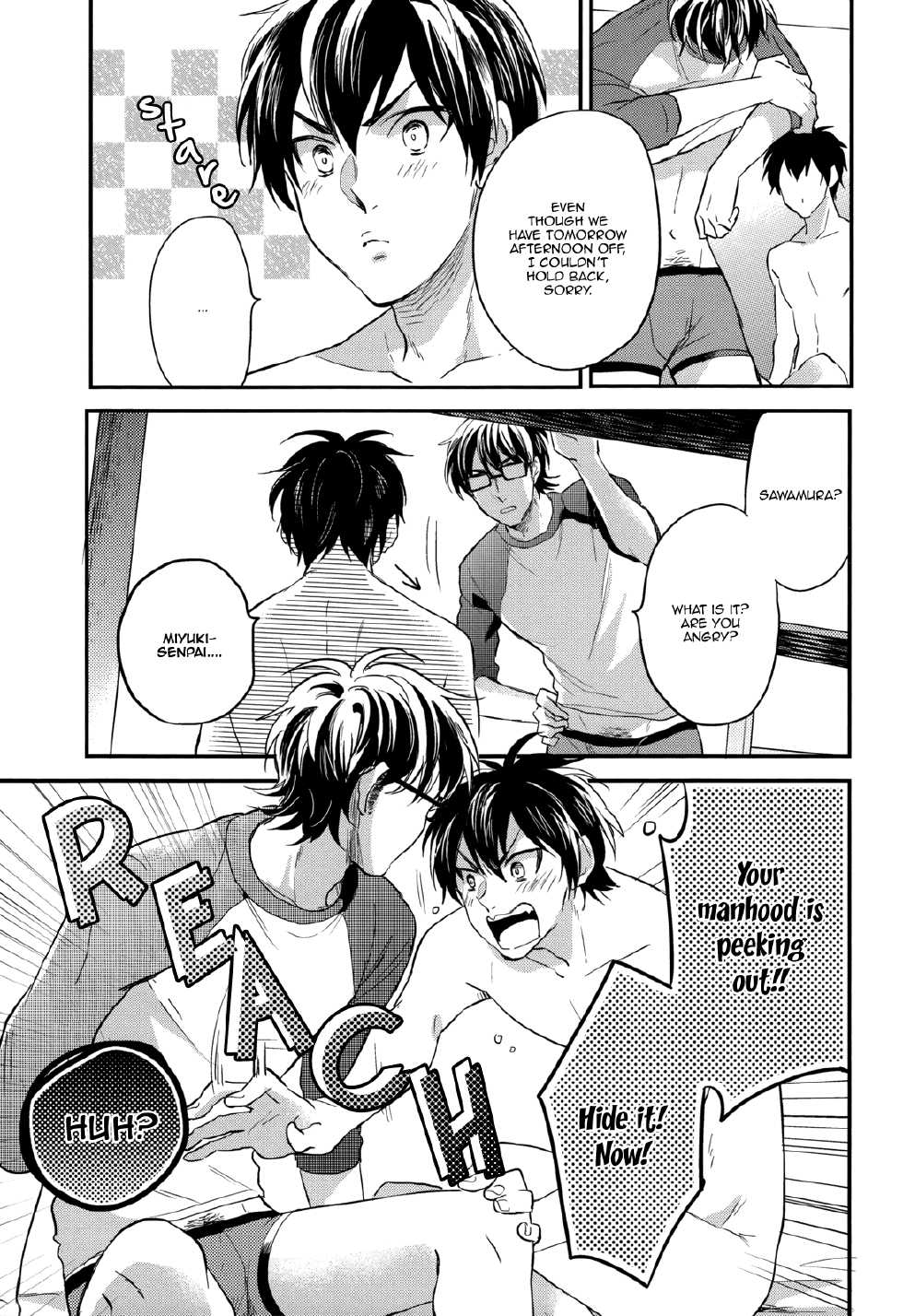 (HaruCC20) [JULIA (Matsuyoshi Ako)] Cotton Candy Cloudy (Daiya no Ace) [English] [Fujoshi Bitches & Bunny Scanlations] - Page 9
