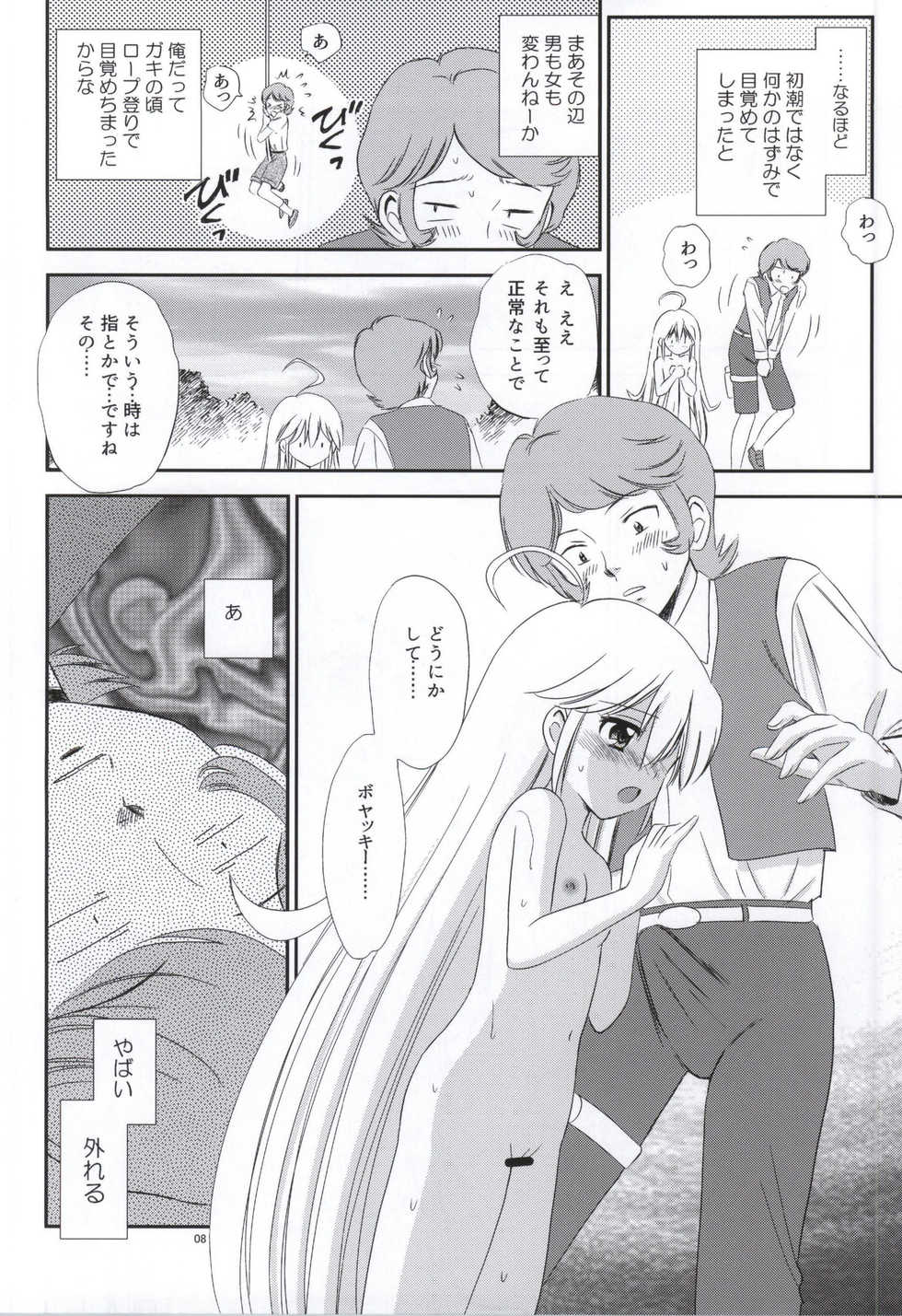 (COMIC1☆9) [Mystic Chord (Amarume)] Yoru no Bikkuri Dokkiri Mecha Hasshin! (Yoru no Yatterman) - Page 5