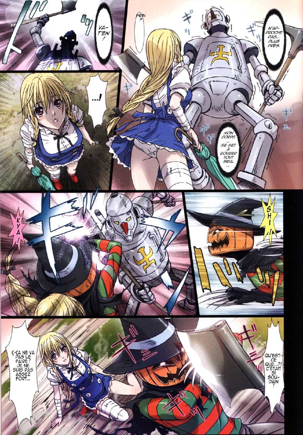 (C84) [STUDIO PAL (Nanno Koto)] Other Zone 2 ~Kuroi Seijo~ (Wizard of Oz) [French] [Migosh & Takizawa-kun] - Page 16