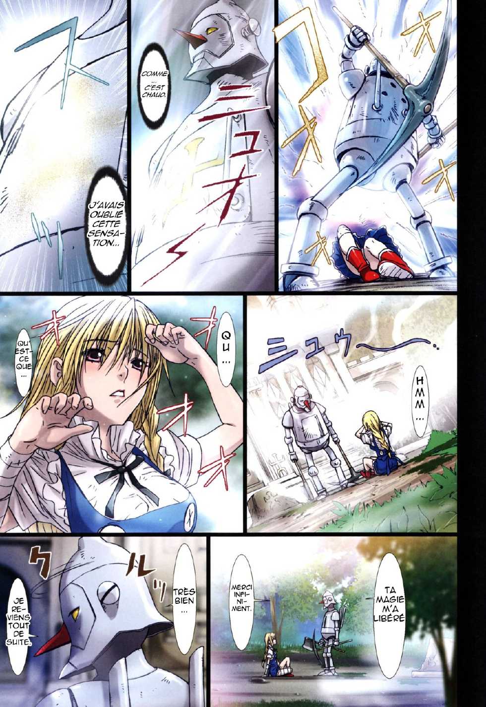 (C84) [STUDIO PAL (Nanno Koto)] Other Zone 2 ~Kuroi Seijo~ (Wizard of Oz) [French] [Migosh & Takizawa-kun] - Page 18