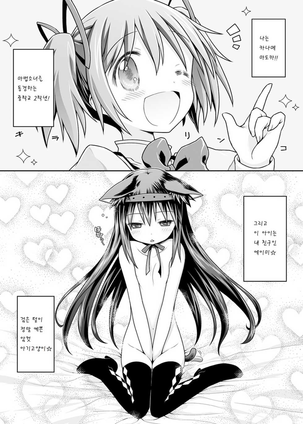 [McNail Koubou (Cloth Tsugutoshi)] Nukumori o Wakeainagara Futari no Kyori o Chijimeyou (Puella Magi Madoka Magica) [Korean] [팀 남성부] [Digital] - Page 7