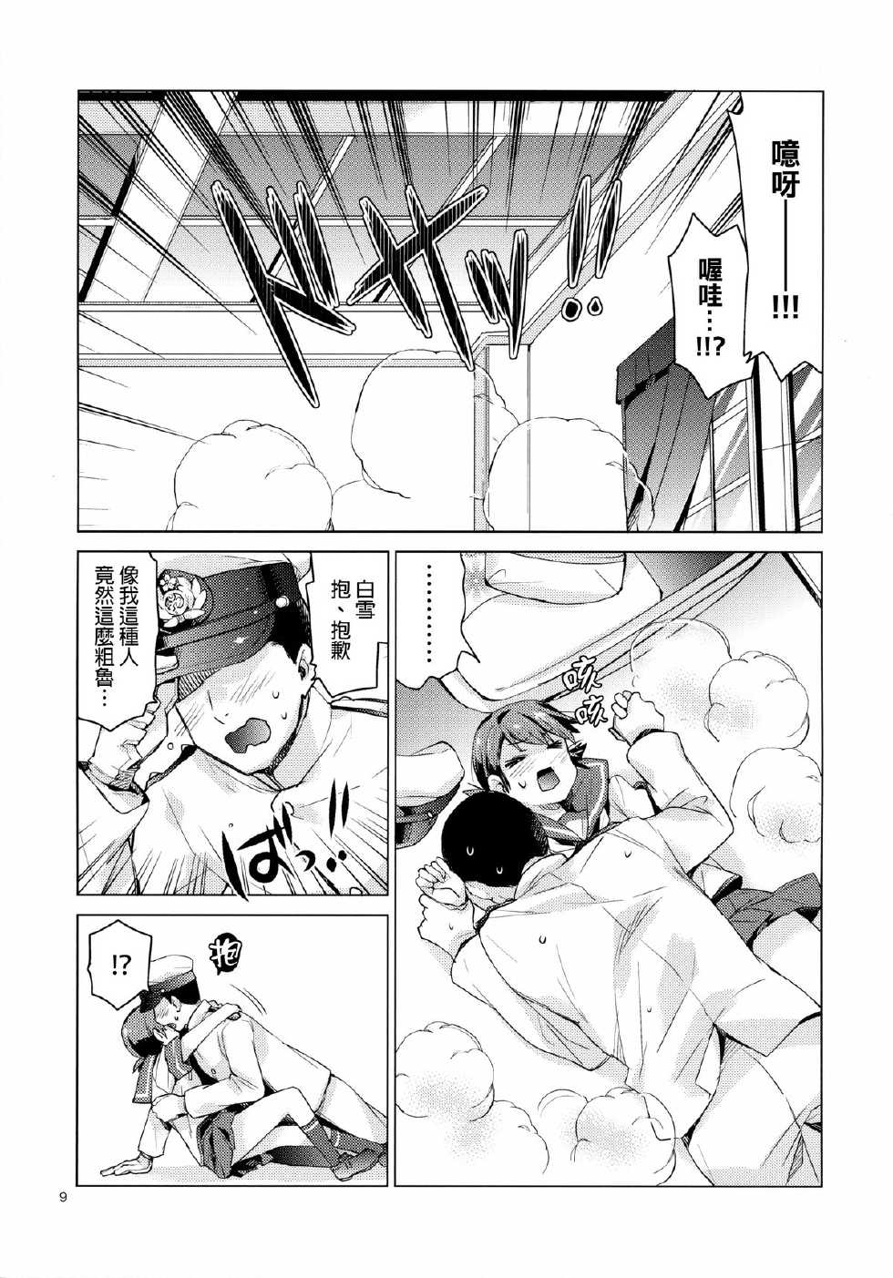 [Aihara Otome (Nyoriko)] Shirayuki to Koi suru Hibi (Kantai Collection -KanColle-) [Chinese] [final個人漢化] [2015-05-26] - Page 8