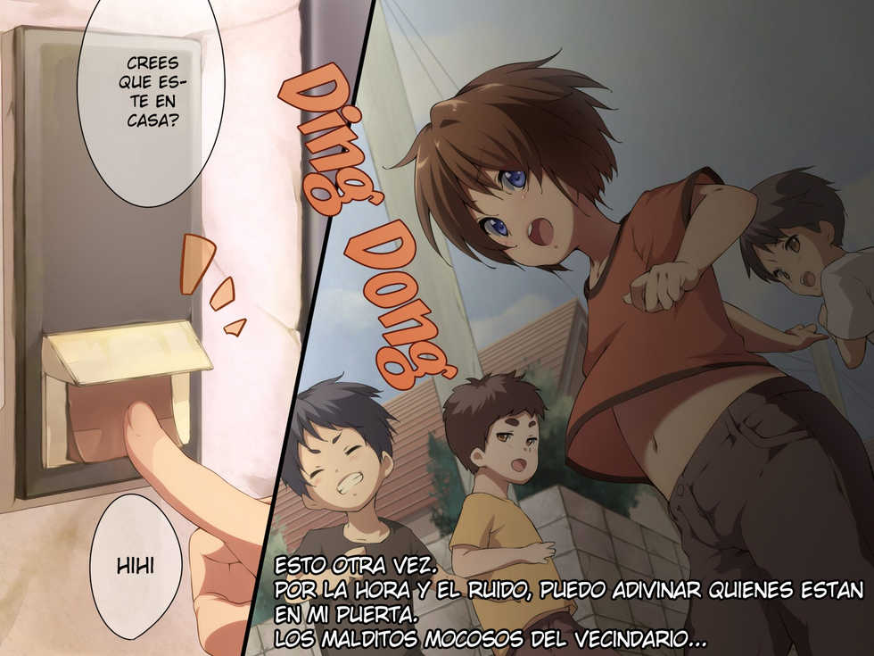 [Hinahara Yashiki (Hinahara Hajime)] Otaku no Ore o Baka ni Shita Kusogaki o Kankin! Shikaeshi Sekkan!! [Spanish] - Page 2