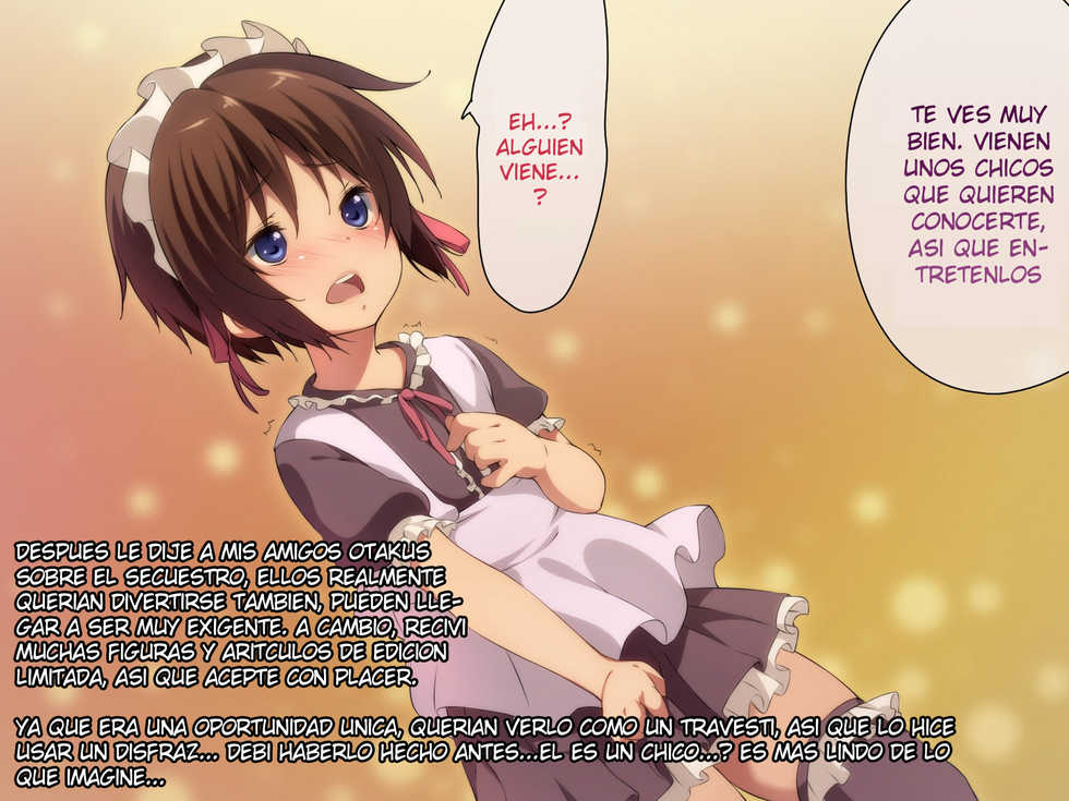 [Hinahara Yashiki (Hinahara Hajime)] Otaku no Ore o Baka ni Shita Kusogaki o Kankin! Shikaeshi Sekkan!! [Spanish] - Page 38