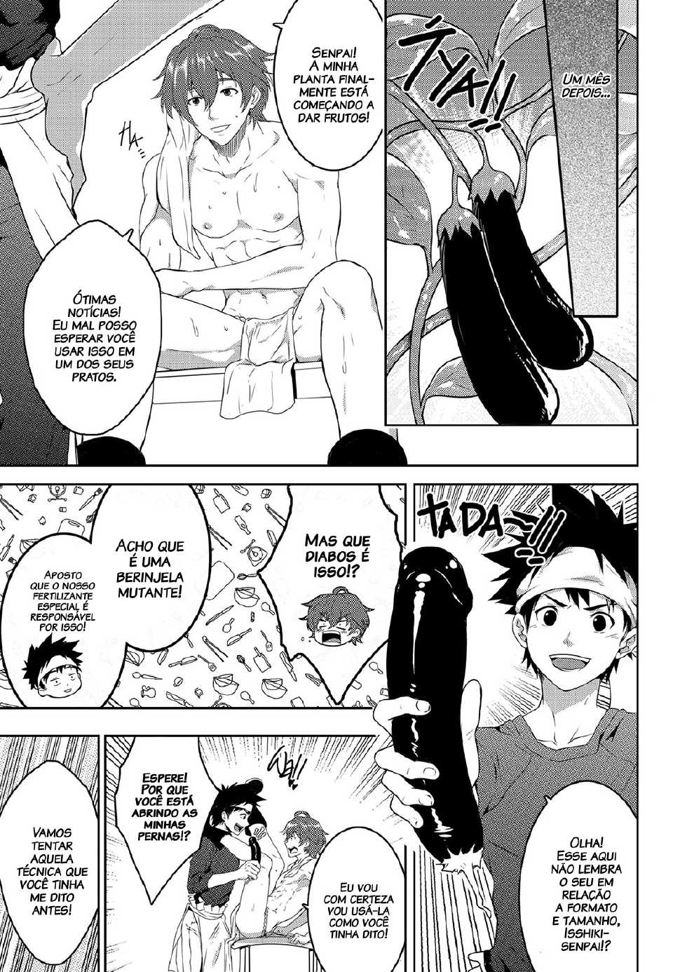 [Black Monkey Pro (Mazjojo, Zamius)] Koyashimasu - Fertilize (Shokugeki no Soma) [Portuguese-BR] [Decensored] - Page 16