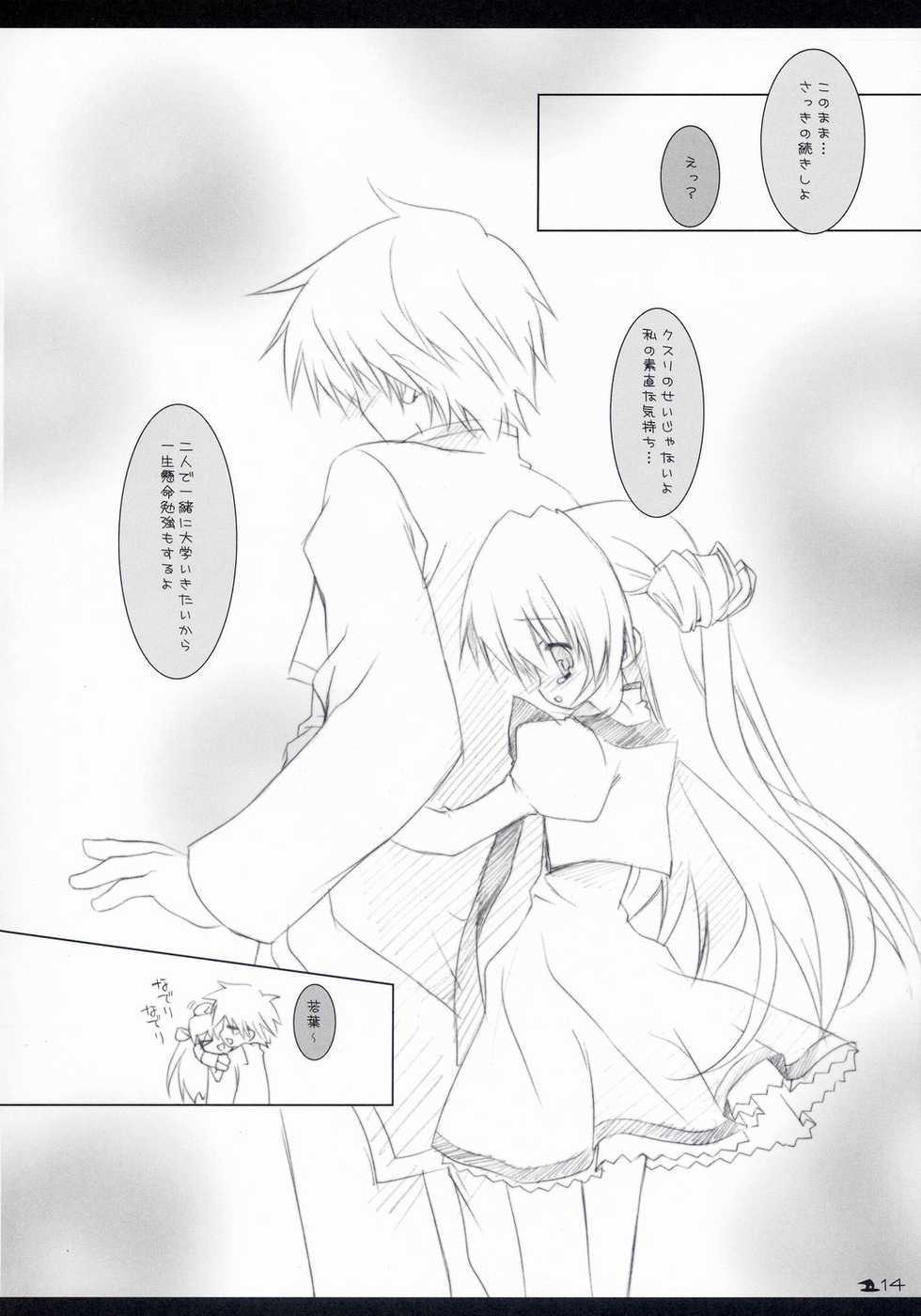 (C65) [Korupon Tantei Dan! (Morinaga Korune)] Neko to Wakaba to Mahou no Hon - Page 13