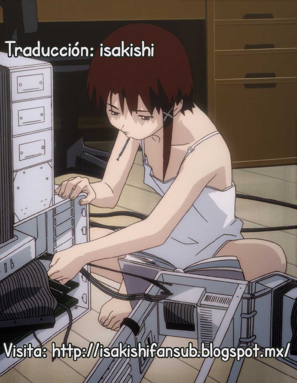 (C55) [Junk Arts (Nukiyama Gaisei)] The Lain Song (Serial Experiments Lain) [Spanish] [isakishi] - Page 30