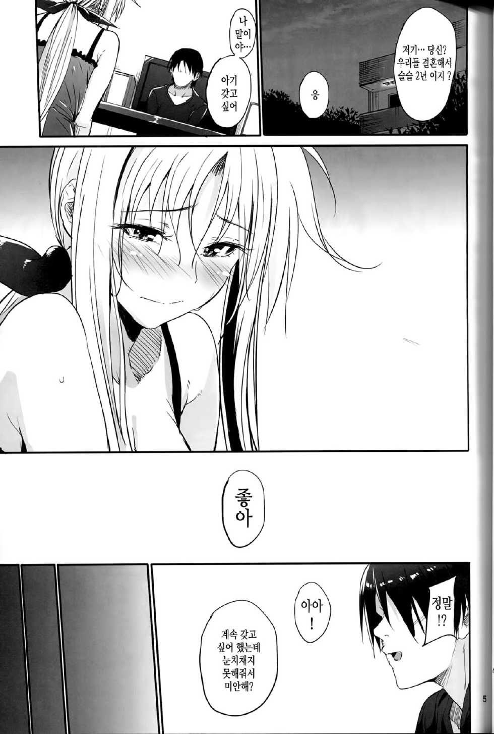 (C87) [IV VA SHIN (Mikuni Mizuki)] Home Sweet Home ~Fate Hen 6~ (Mahou Shoujo Lyrical Nanoha) [Korean] - Page 4