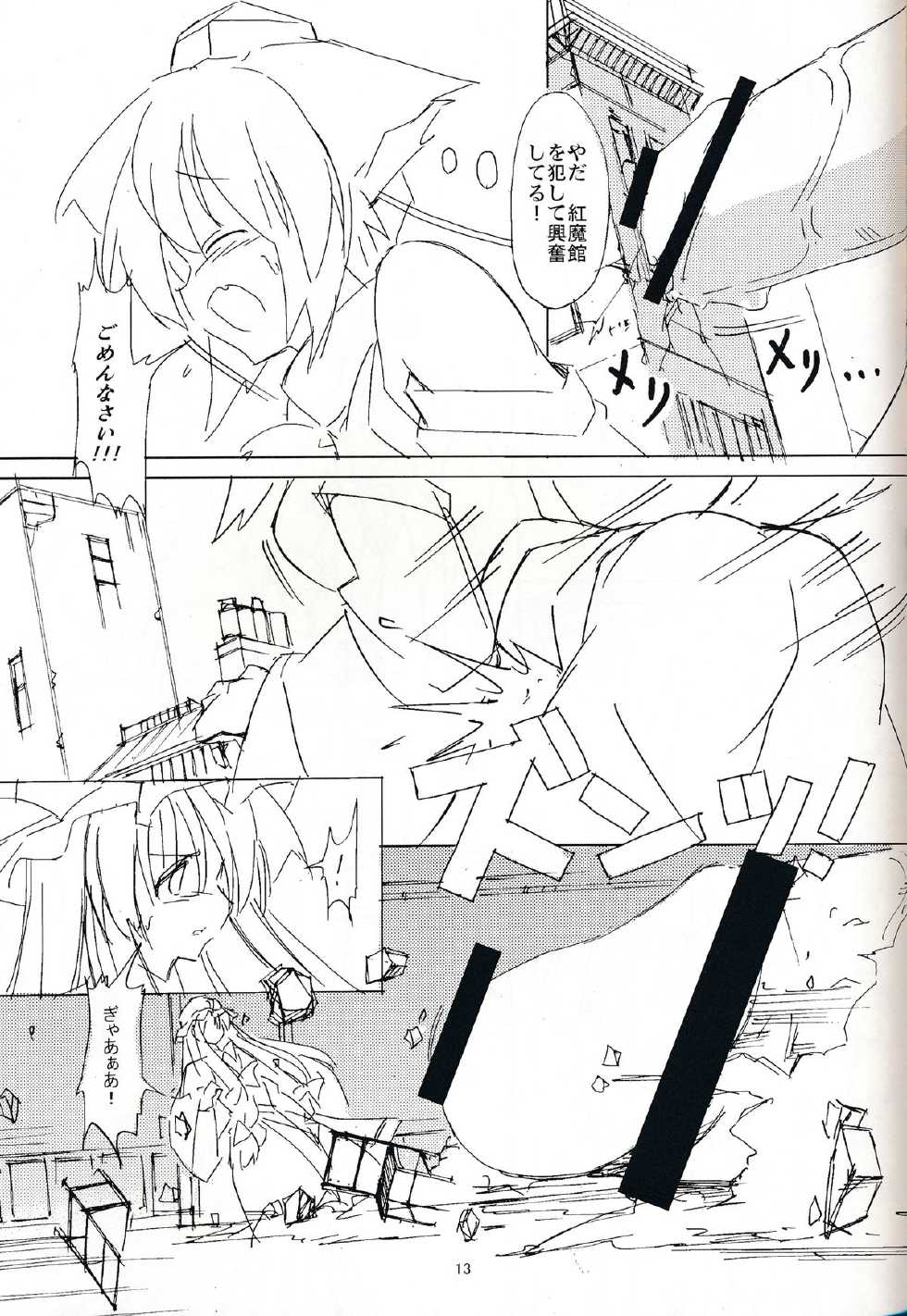 (Kouroumu 10) [TEDDY-PLAZA (Seo Tatsuya)] [Kiniitta Uchi ni Kiteya o Fuck shite iizo] ~Kanzenban (Touhou Project) - Page 12