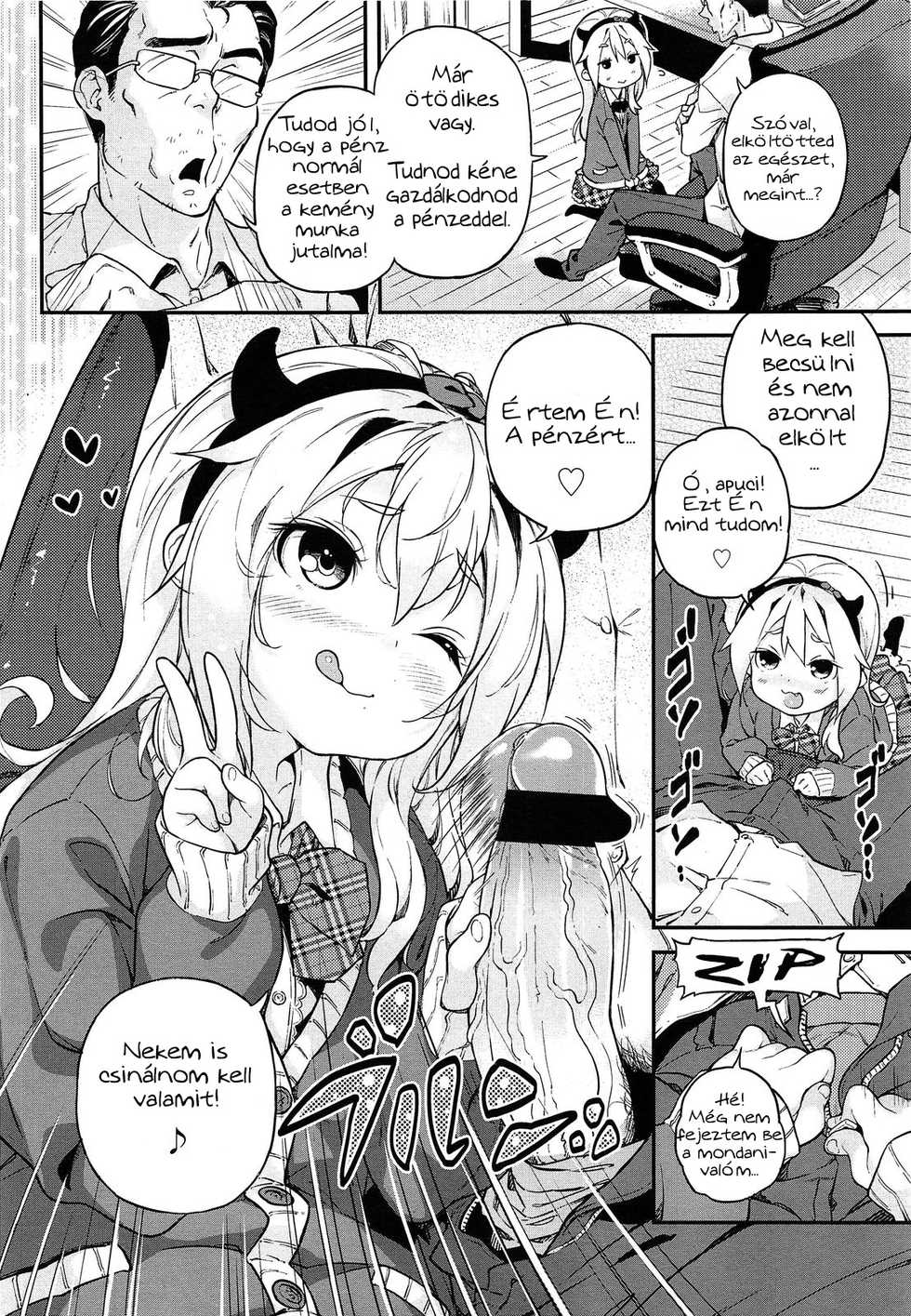 [Kinku] Kateinai Enko | Domestic relationship (COMIC LO 2013-06) [Hungarian] [Lolicololin] - Page 2