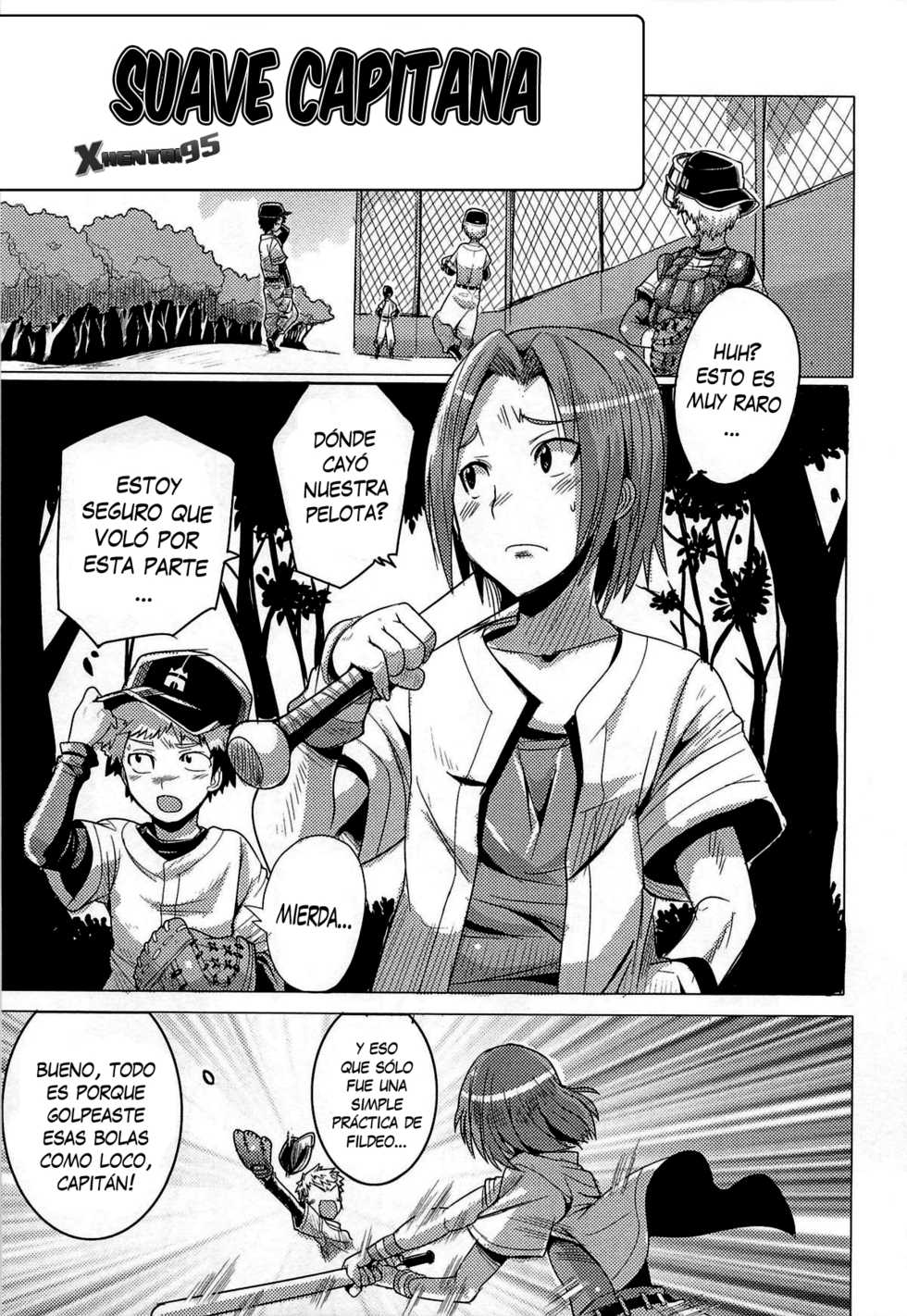 [Kitsune Choukan] Yawaraka Captain! | Suave Capitana! (Nyotaika! Paradise 03) [Spanish] [XHentai95] - Page 1