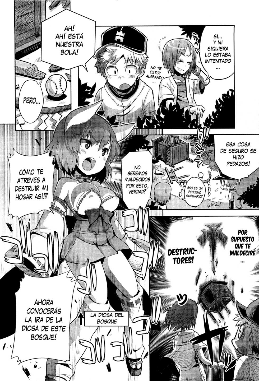 [Kitsune Choukan] Yawaraka Captain! | Suave Capitana! (Nyotaika! Paradise 03) [Spanish] [XHentai95] - Page 2