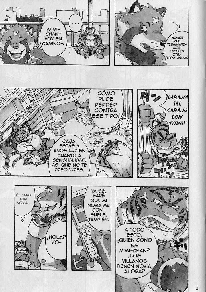 (C74) [Dragon Heart (gamma)] Choujuu Gasshin Build Tiger 3 [Spanish] [Tori-traducciones] - Page 7