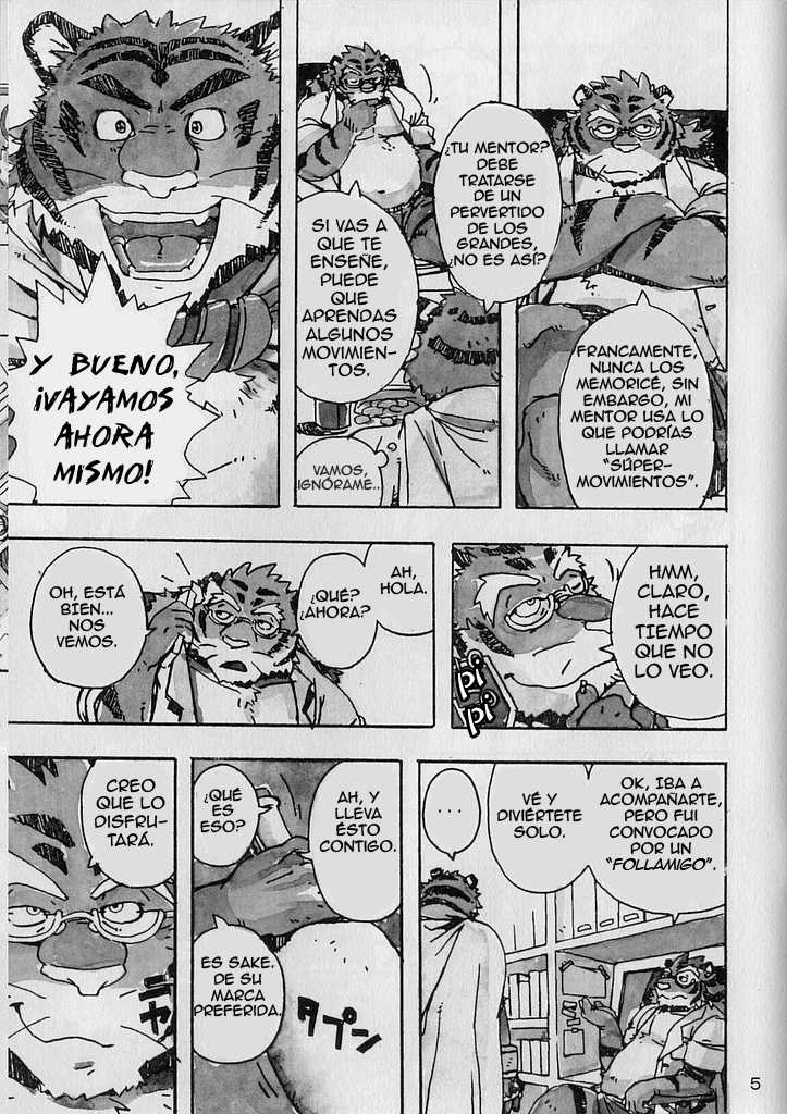 (C74) [Dragon Heart (gamma)] Choujuu Gasshin Build Tiger 3 [Spanish] [Tori-traducciones] - Page 9