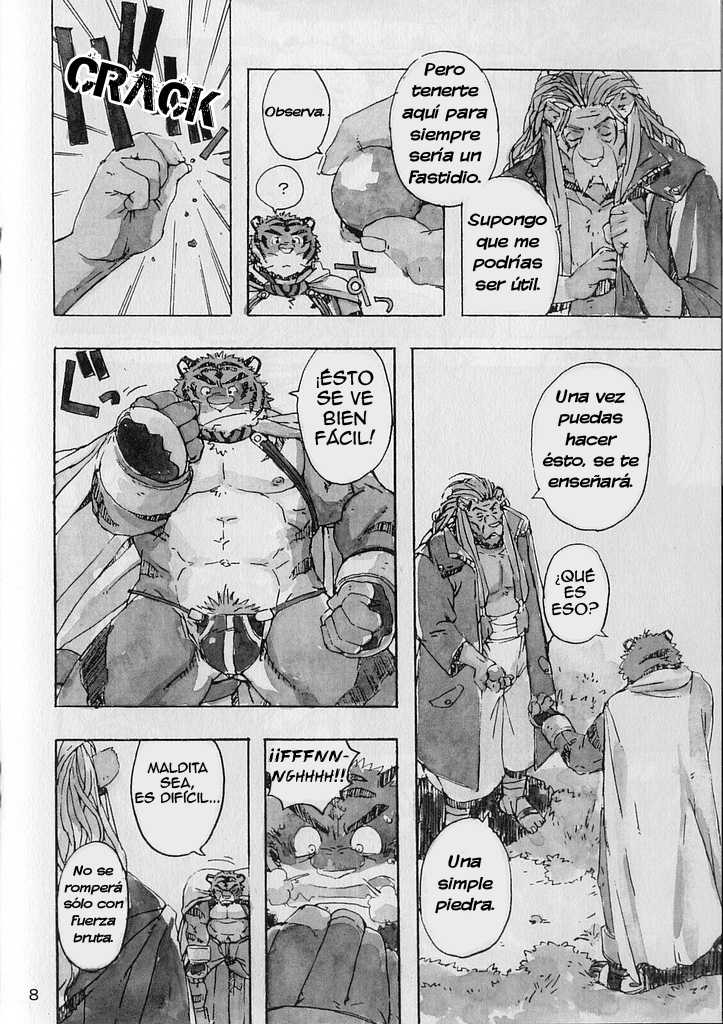 (C74) [Dragon Heart (gamma)] Choujuu Gasshin Build Tiger 3 [Spanish] [Tori-traducciones] - Page 12