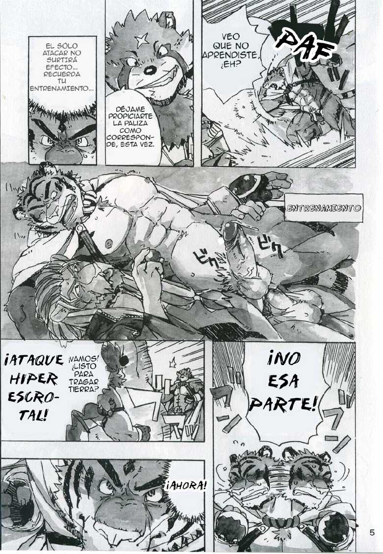 (Yarou Fes 2009) [Dragon Heart (gamma)] Choujuu Gasshin Build Tiger 4 [Spanish] [Tori-traducciones] - Page 8