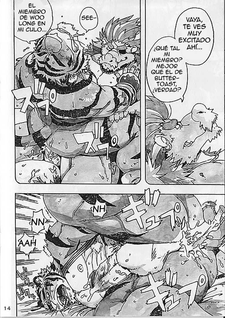 (C76) [Dragon Heart (gamma)] Choujuu Gasshin Build Tiger 5 | Super Beast Fusion Build Tiger 5 [Spanish] [Tori-traducciones] - Page 17