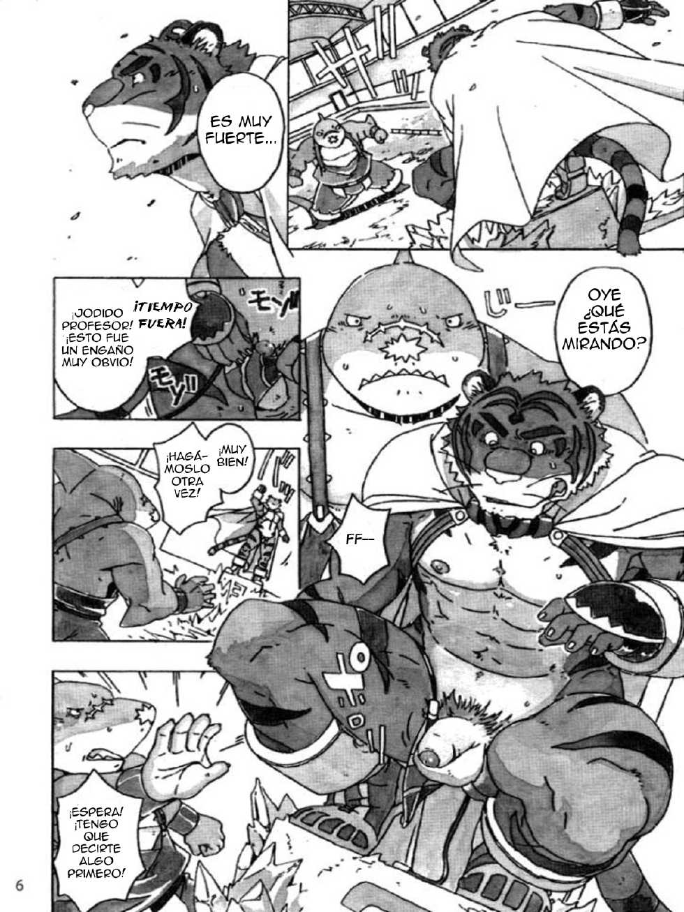 (C81) [Dragon Heart (gamma)] Choujuu Gasshin Build Tiger 9 | Super Beast Fusion Build Tiger 9 [Spanish] [Tori-traducciones] - Page 9