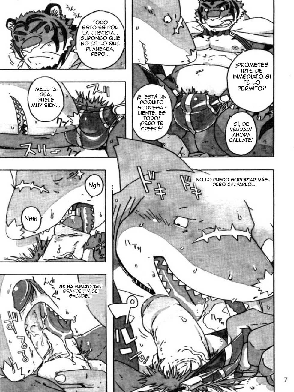 (C81) [Dragon Heart (gamma)] Choujuu Gasshin Build Tiger 9 | Super Beast Fusion Build Tiger 9 [Spanish] [Tori-traducciones] - Page 10