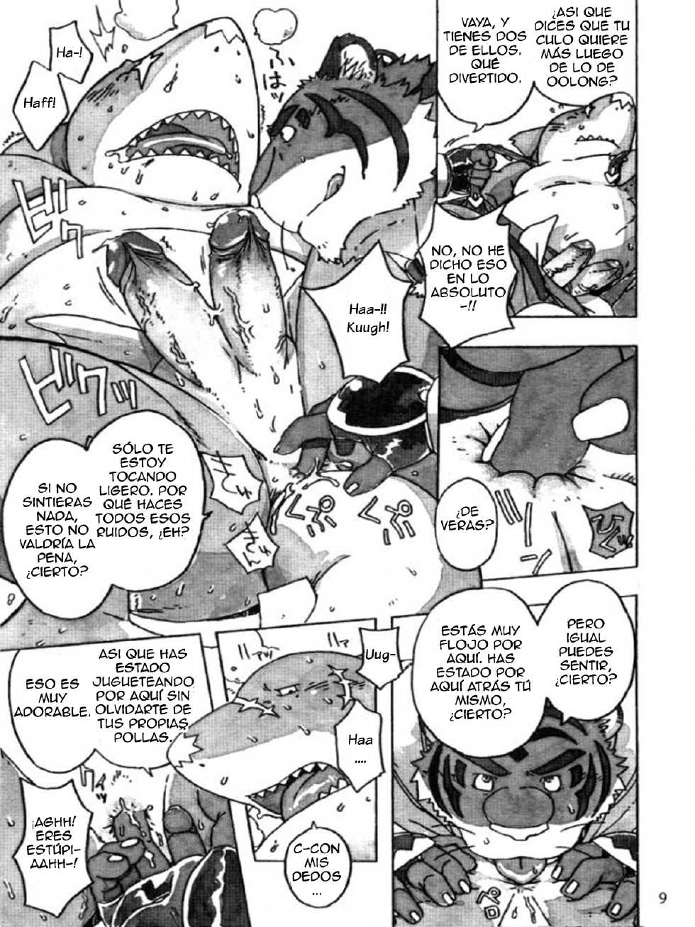 (C81) [Dragon Heart (gamma)] Choujuu Gasshin Build Tiger 9 | Super Beast Fusion Build Tiger 9 [Spanish] [Tori-traducciones] - Page 12