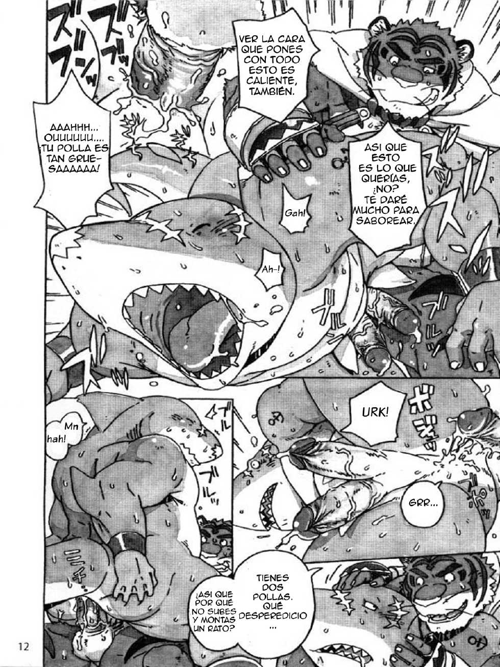 (C81) [Dragon Heart (gamma)] Choujuu Gasshin Build Tiger 9 | Super Beast Fusion Build Tiger 9 [Spanish] [Tori-traducciones] - Page 15