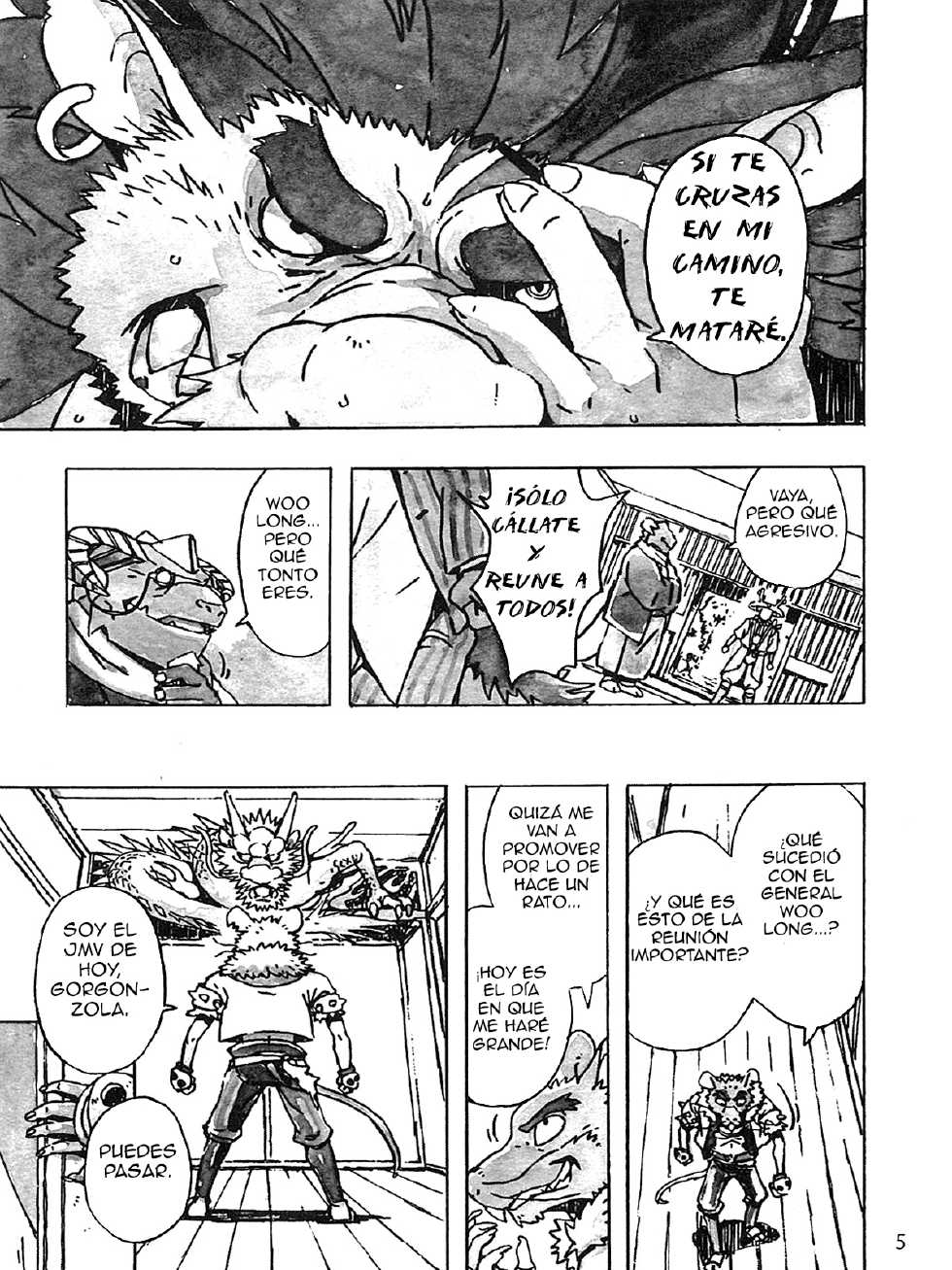 (C82) [Dragon Heart (gamma)] Choujuu Gasshin Build Tiger 10 | Super Beast Fusion Build Tiger 10 [Spanish] [Tori-traducciones] - Page 8